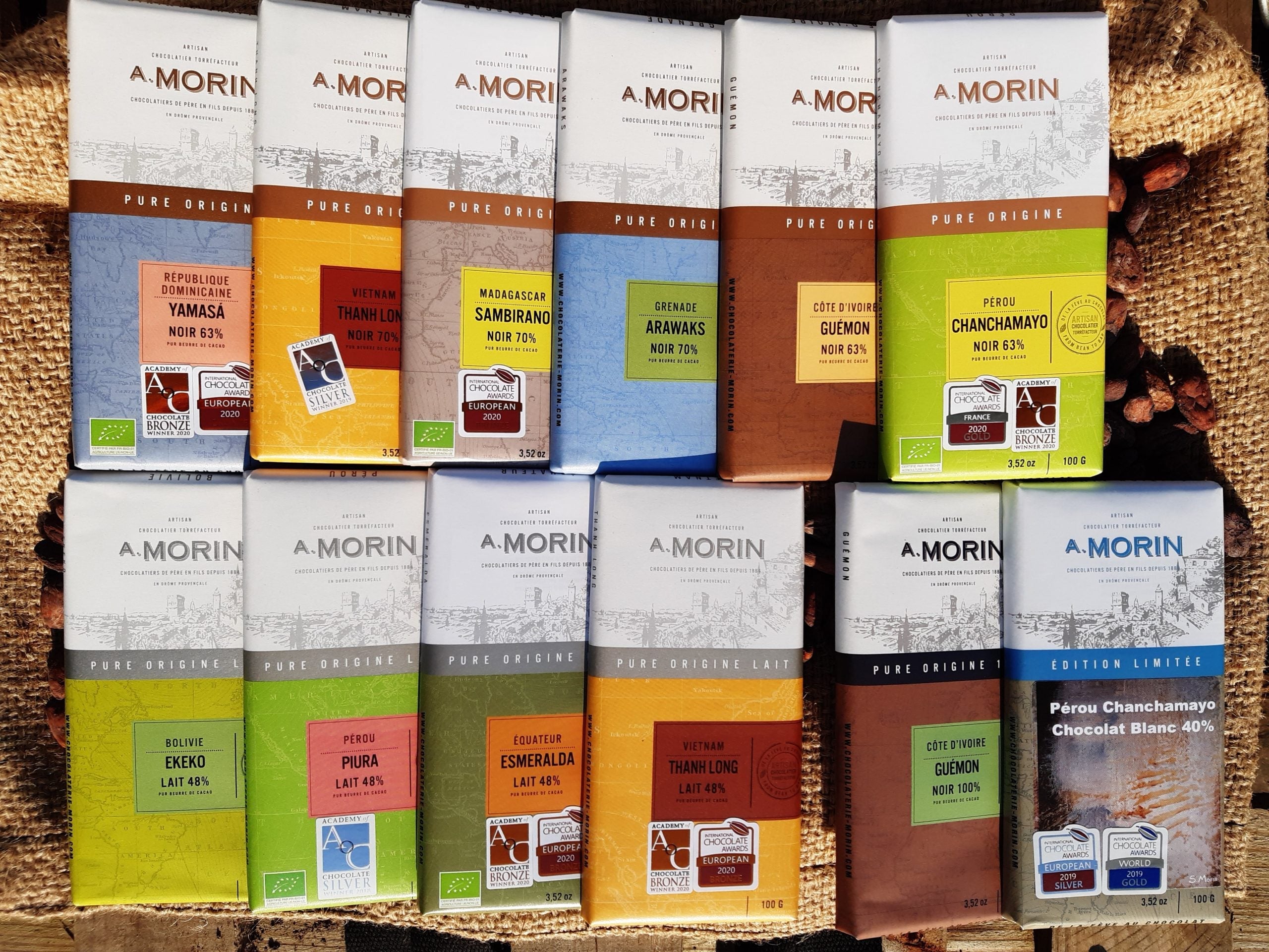 Tablettes de cacao 100%