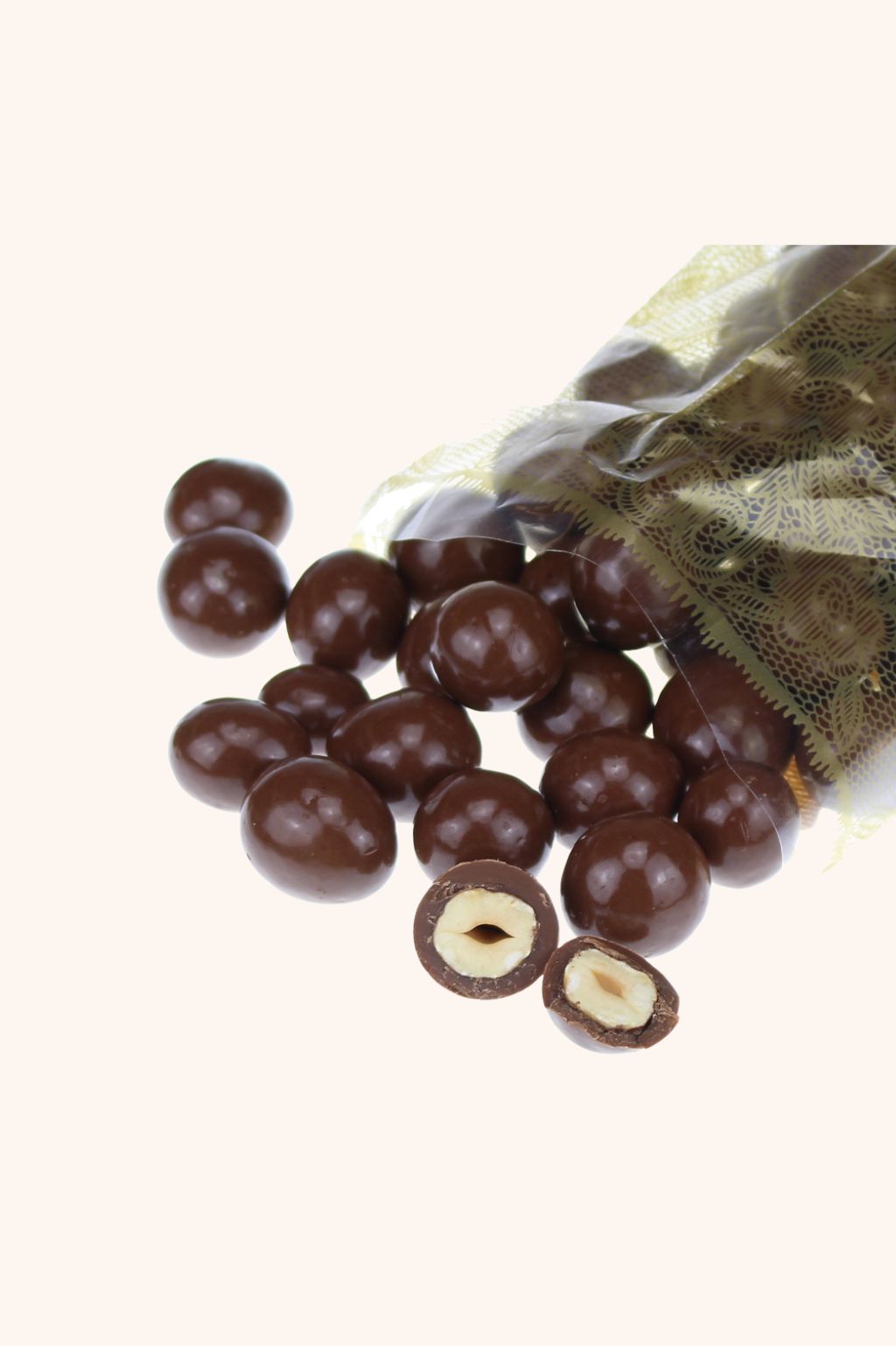 Noisettes enrobées au chocolat au Lait