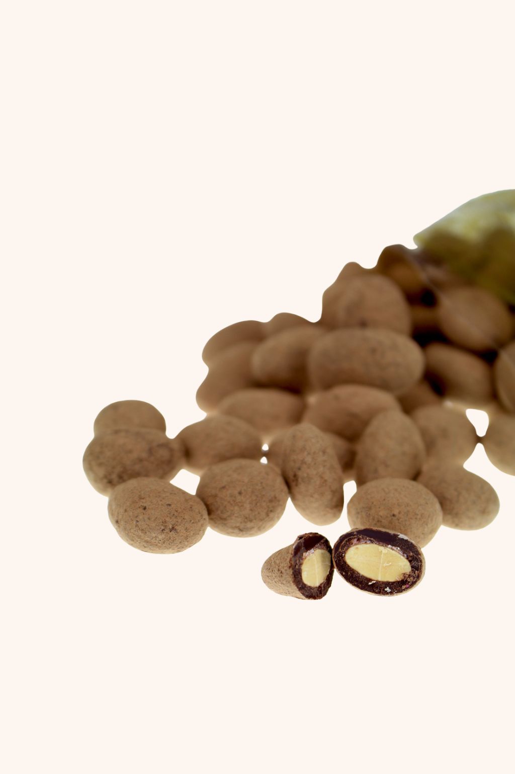 Princiers: amandes au chocolat noir et cacao