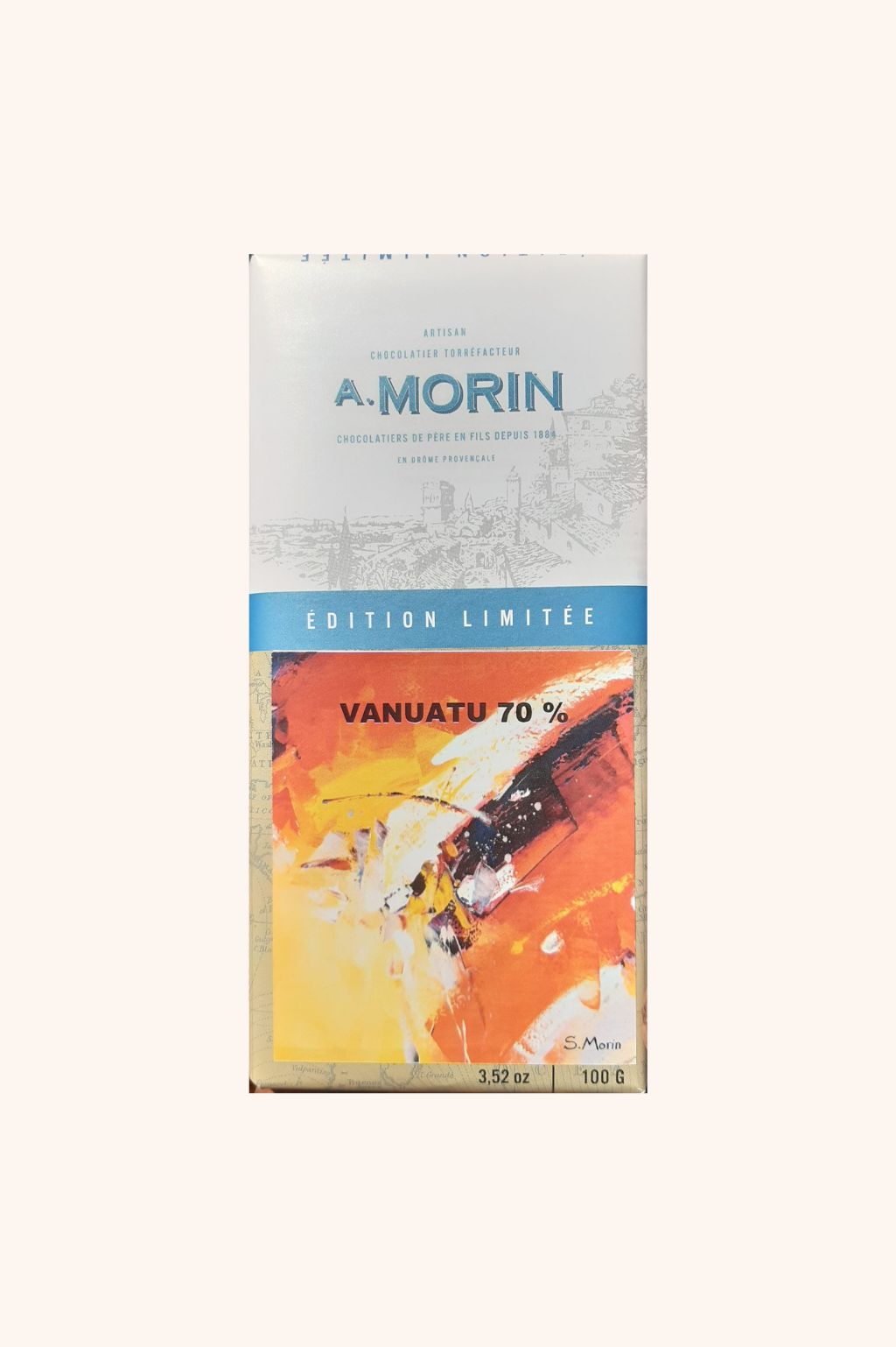 Tablette de chocolat noir Vanuatu 70% - 100g