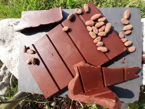 20210812_100007 Bloc de chocolat noir Côte d'Ivoire Guémon 63% 1kg – Image 1