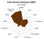 Bloc de pâte de cacao Côte d'Ivoire Guémon 100% 0.9kg – Image 2