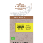 Tablette de chocolat noir Madagascar Sambirano 70% BIO 100g