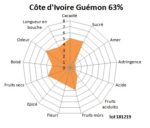 Bloc de chocolat noir Côte d'Ivoire Guémon 63% 1kg – Image 3