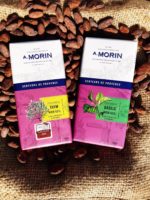 Tablette de chocolat noir à l'huile essentielle Basilic 63% 100g – Image 2