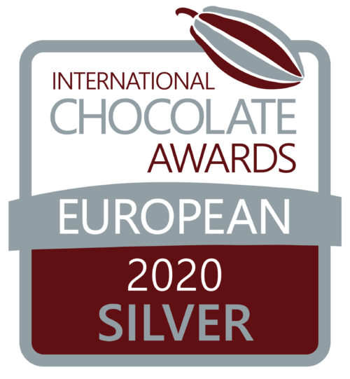 ica-prize-logo-2020-silver-euro-rgb Tablette de chocolat noir Pérou Chanchamayo 63% BIO 100g – Image 4